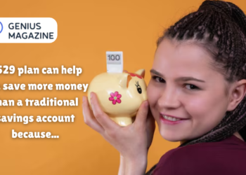 a 529 plan can help you save more money than a traditional savings account because...