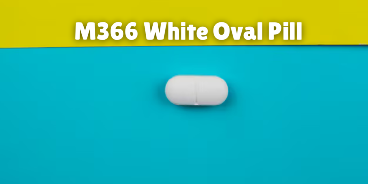 M366 White Oval Pill
