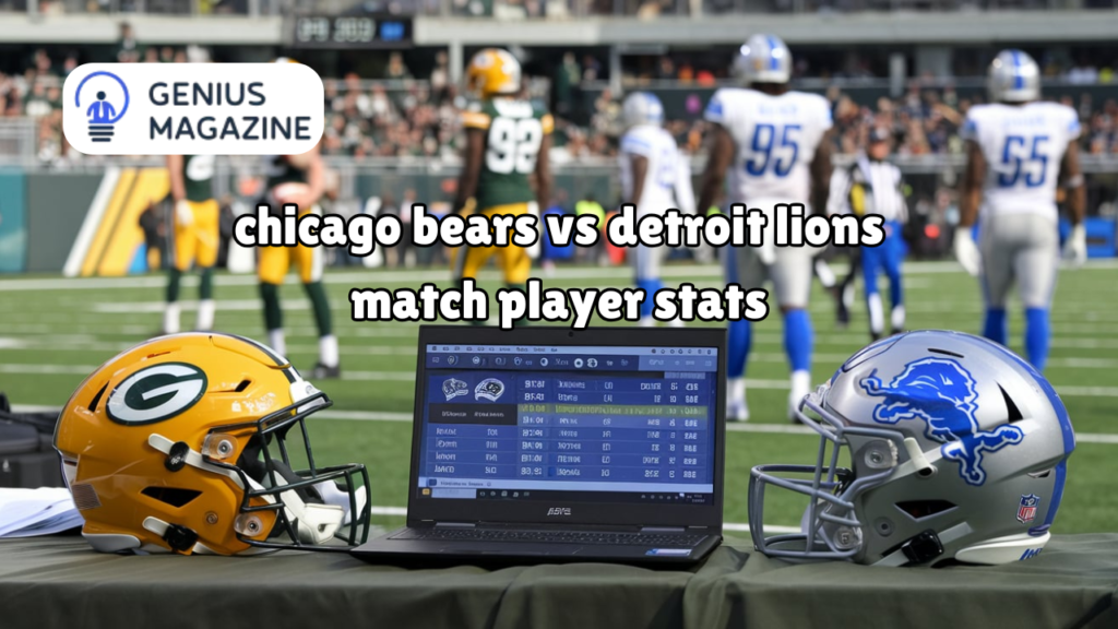 chicago bears vs detroit lions match player stats