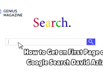 How to Get on First Page of Google Search David Aziz