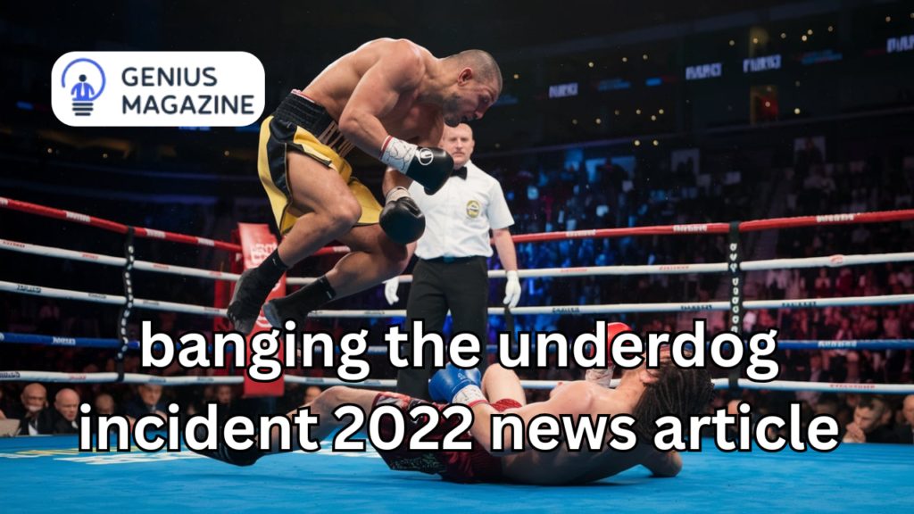 banging the underdog incident 2022 news article